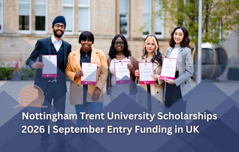 MBA Excellence Scholarship 2026 at Nottingham Trent University (NTU)